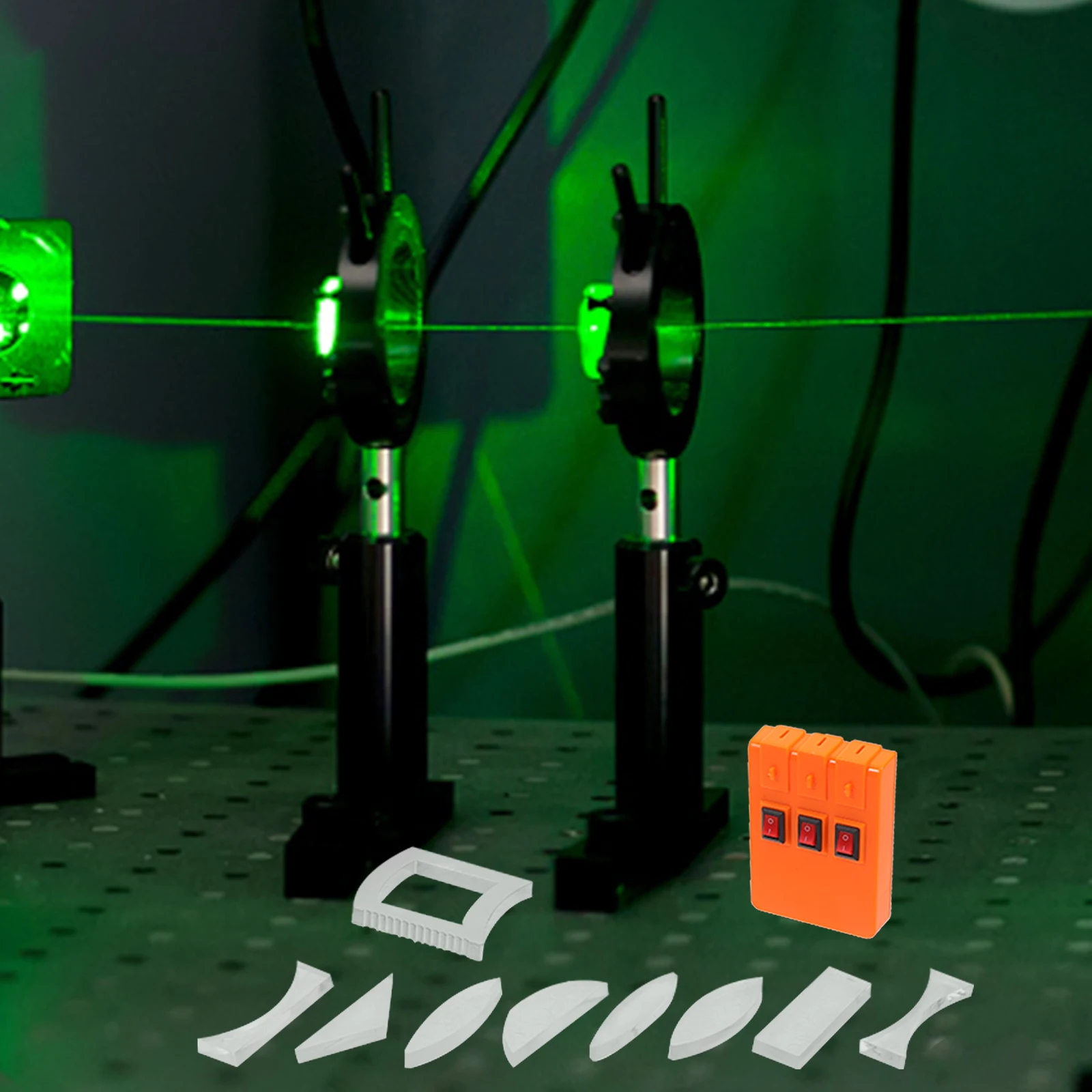 

1Set Optical Physics Experiment Kit Three Primary Color Practical Science Experiment Supplies Versatile for Lab Home Physics