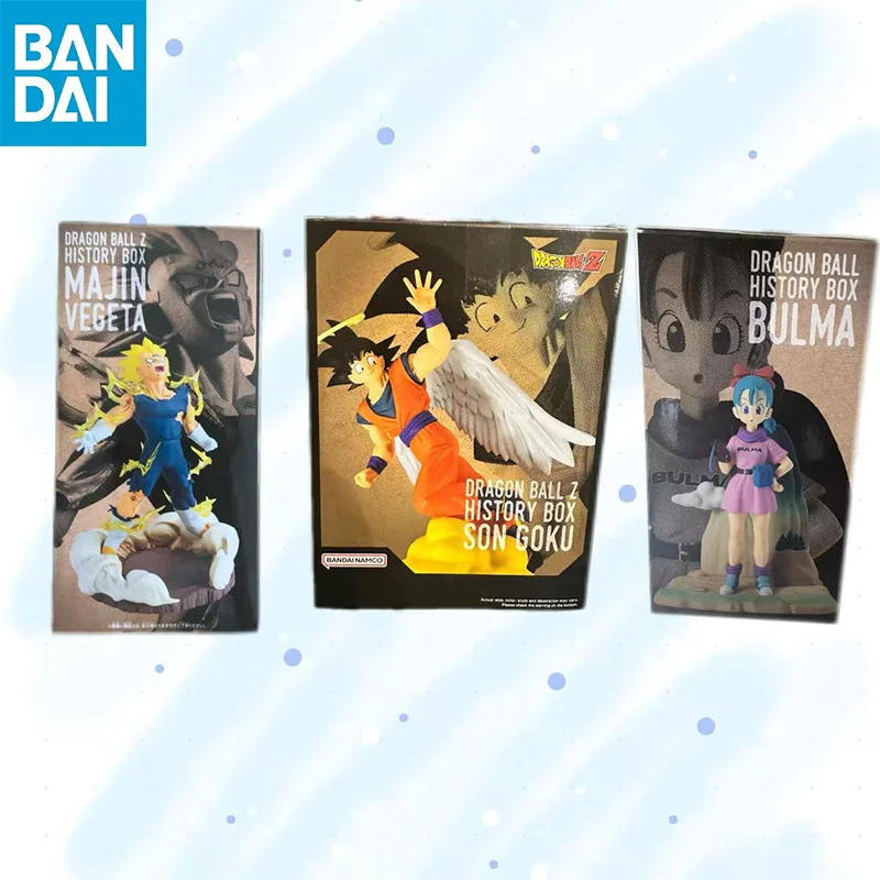 

Bandai Namco Banpresto в наличии Dragon Ball History Box Son Gohan Bulma Vegeta Iv Фигурка Модель игрушки Коллекционер в наличии Оригинал