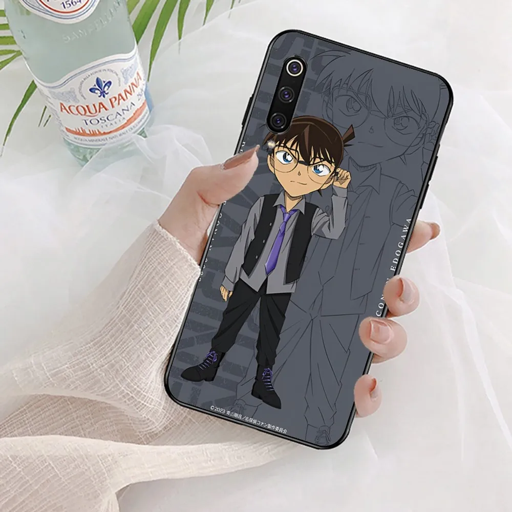 Detective Conan Phone Case For Xiaomi Mi 5X 8 9 10 11 12 lite pro 10T PocoX3pro PocoM3 Note 10 pro lite