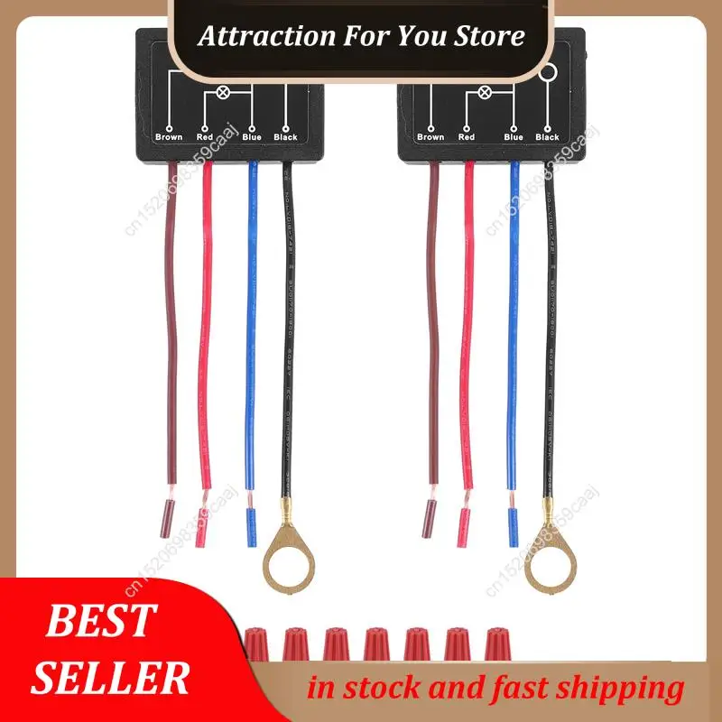 Hot Selling Touch Lamp Switch 2 Pack,Touch Lamp Control Module For Dimmable LED,Bulbs,Lamp Switch Replacement Kit With Wiring Ca