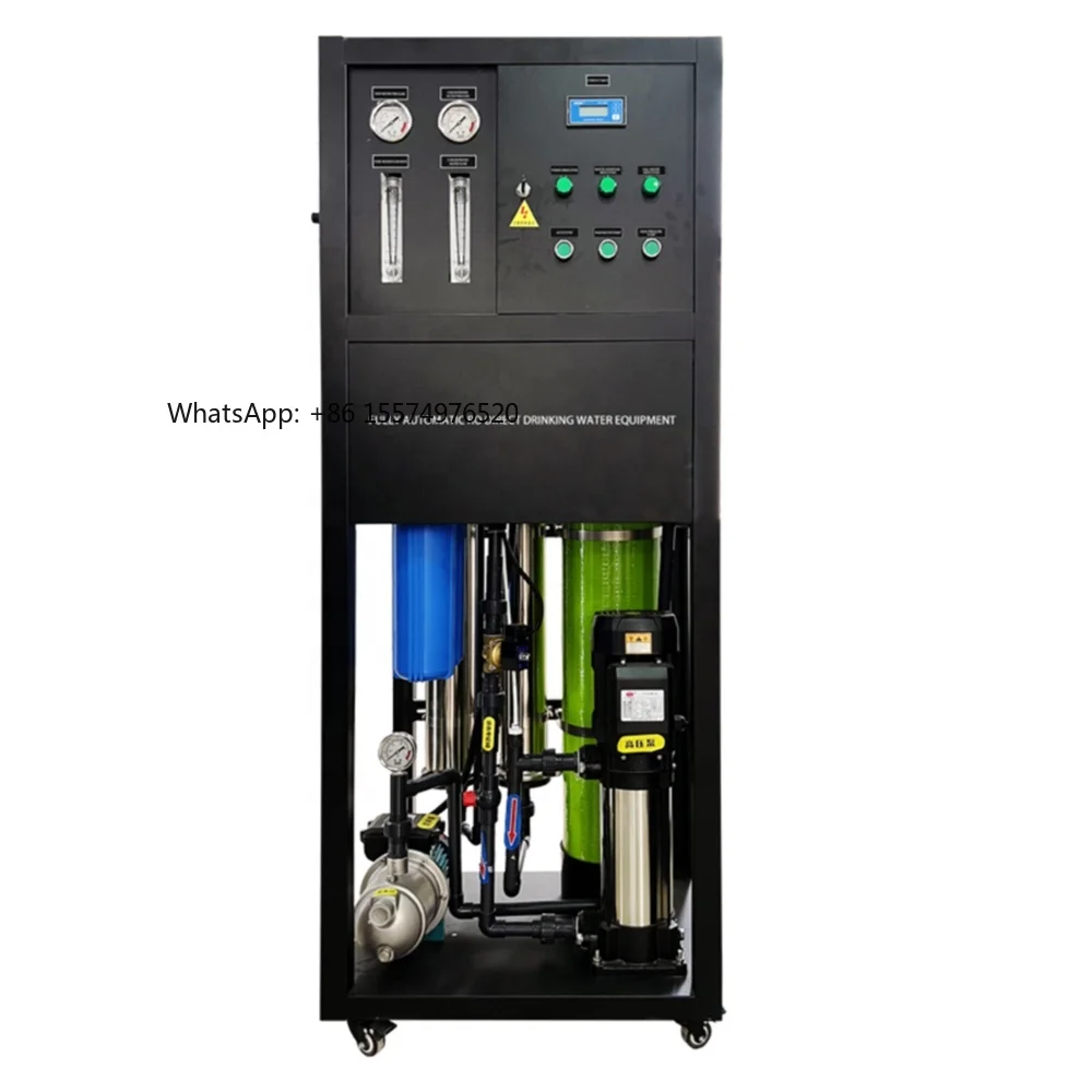 2026 Hot SellingNew 0.25t/h reverse osmosis water treatment equipment with upgraded pump motor and engine PLC