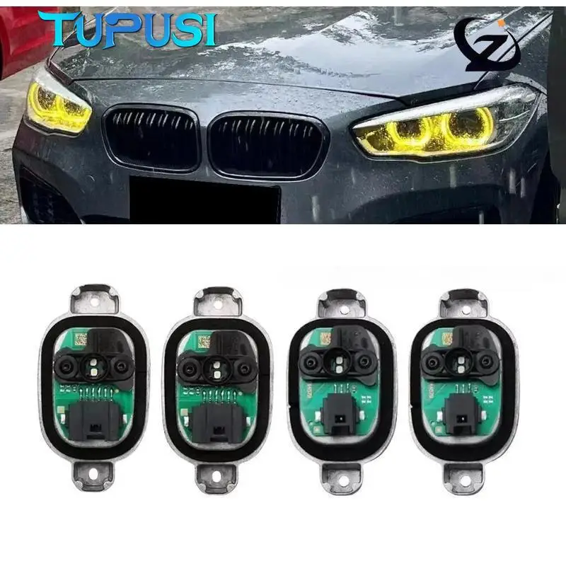 Yellow Angel Eye DRL Module Daylight for 2016 2017 2018 BMW 1 Series F20 F21 114d 118d 120i LCI LED Headlight OEM 63117428425