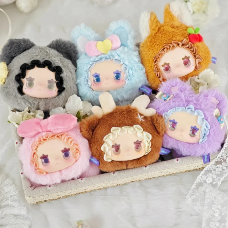 EMMA LOVELY RongRong Dumpling Series Blind Box Cute Doll EMMA Action Anime Figures Surprise Mystery Box Girl Christmas Gift