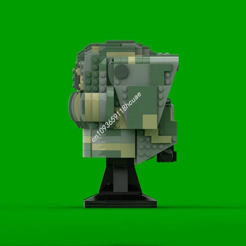 564PCS Star Battle 41st Legion Scout Trooper Buste Helmen Model Moc Bouwstenen Stapelen Bakstenen Creatief Speelgoed Kid Gift Diy