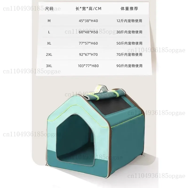 Cage Out Dog House Portable Folding Dog Tent