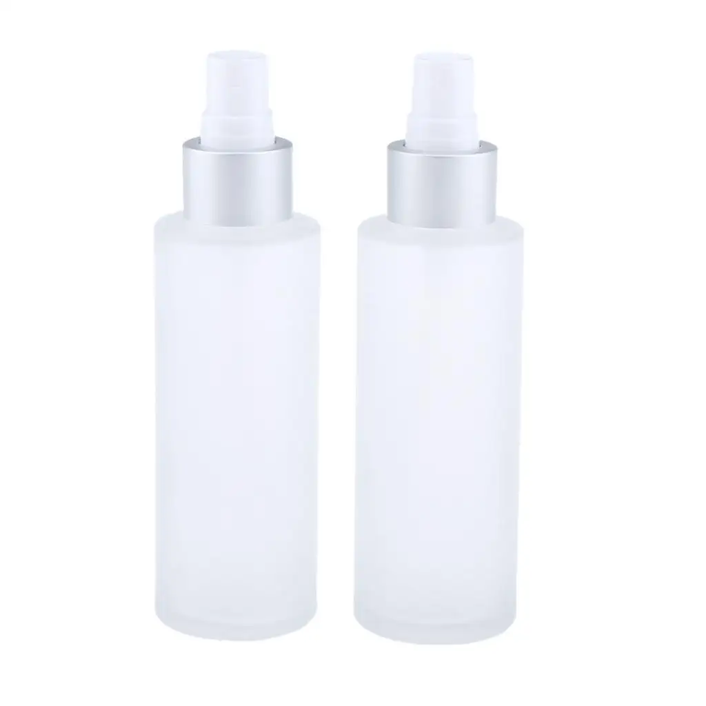 Glass Spray Bottle Refillable Cosmetic Pump Makeup Dispenser Container for Professional Makeup Supplies Kit
