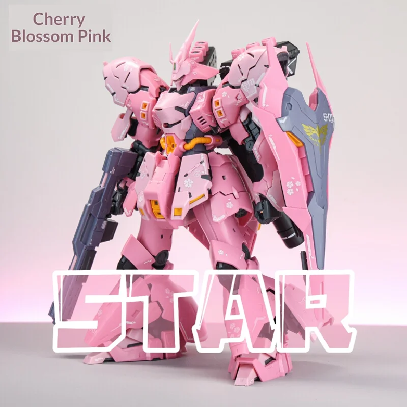 In Magazzino Star Rg Shahlabi Sakura Polvere 1/144 Modello di Montaggio Action Figure Mecha Desktop Ornament Collection Giocattolo Regali