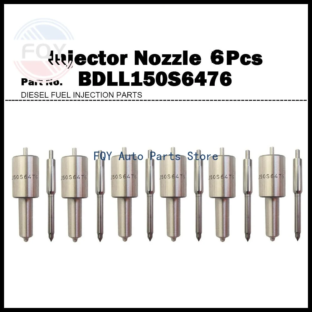 

6X For Ford 2310 3055 3300 3400 3500 High Quality Diesel Fuel Injector Nozzle BDLL150S6476