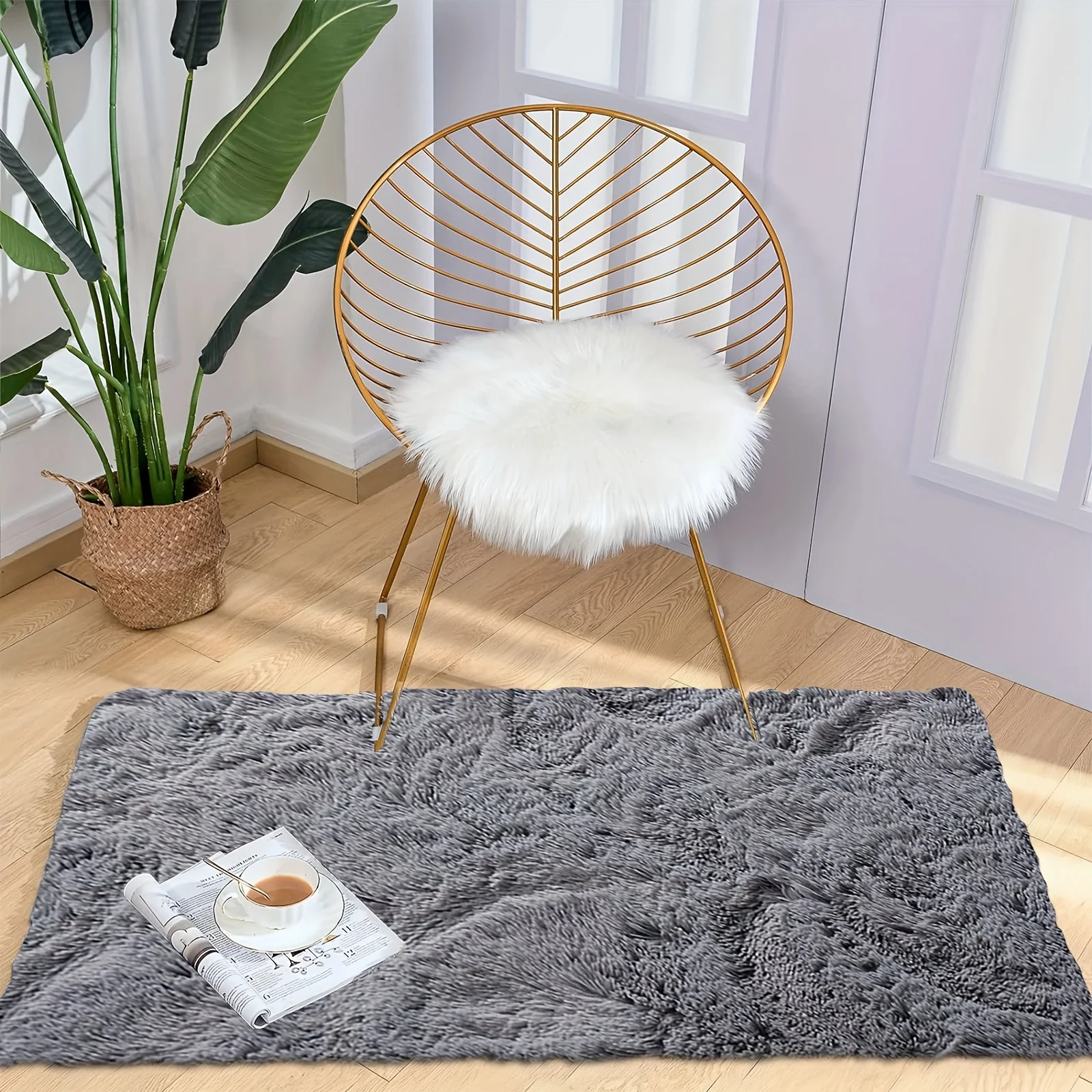 VIKAMA الفاخرة رقيق منطقة البس - مراجعة Baby Nursery Rug وسعره
