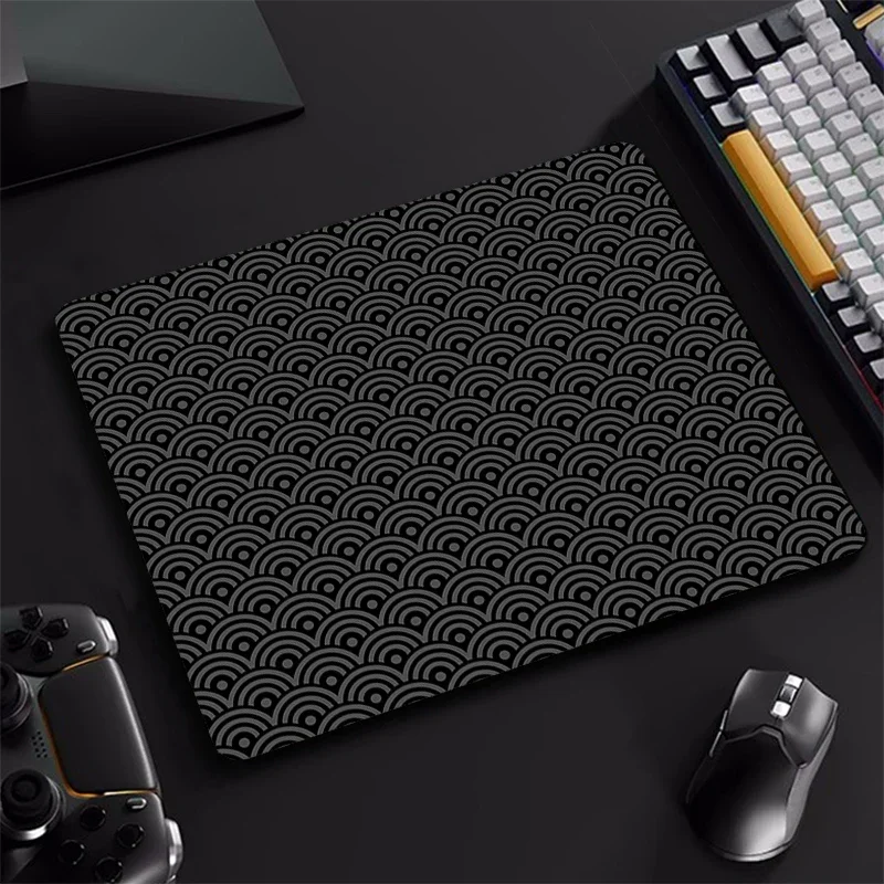 XS Small Mouse Pad Gamer Simple Art Rubber Computer Gaming Mousepad Texture Non-slip Office Mouse Mat Game Accessories Rugs