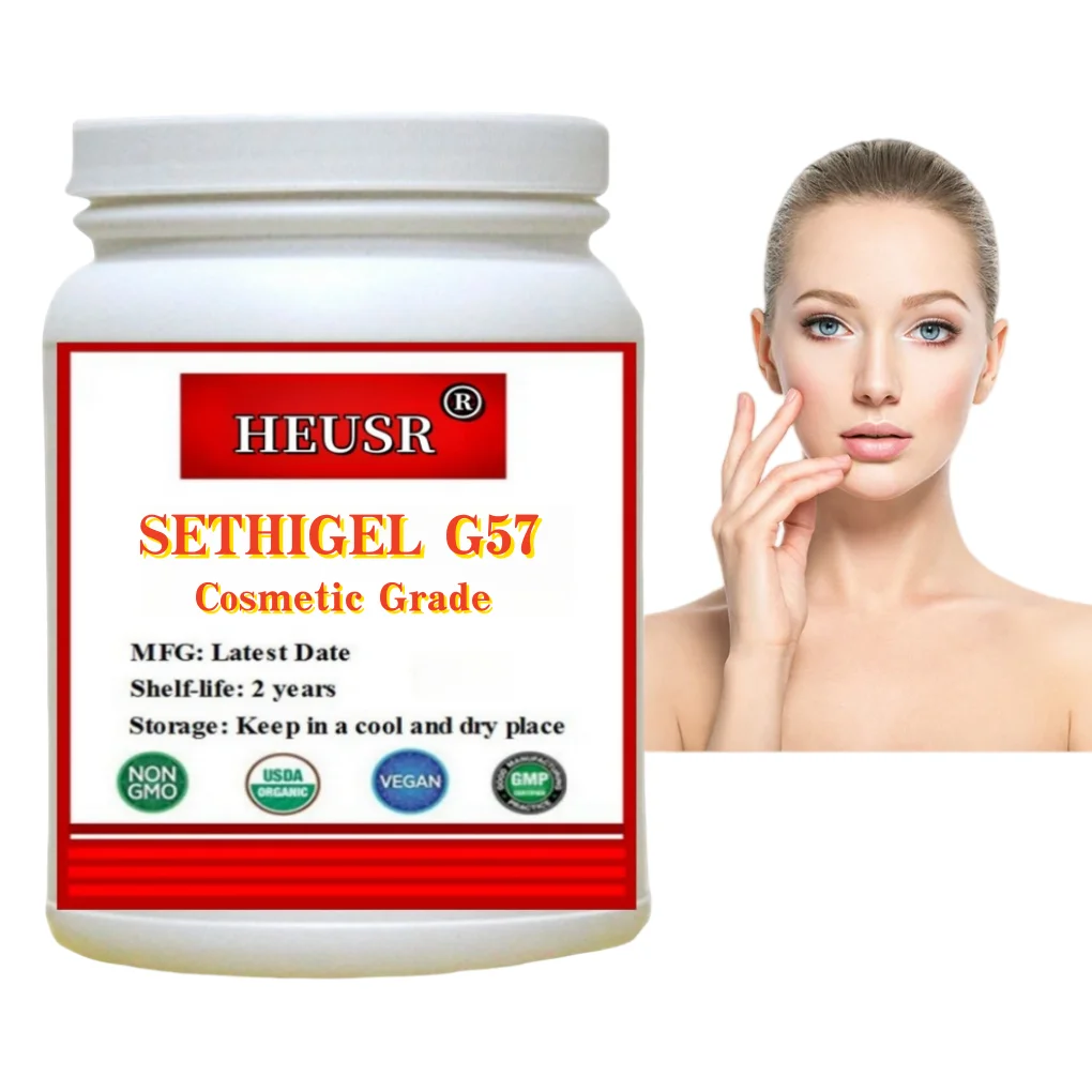 Best Price Sethigel G57 Emulsifier Sethic Cold Made Emulsifier Emulsifier Non Rubbing Mud Skincare Cosmetic Materials