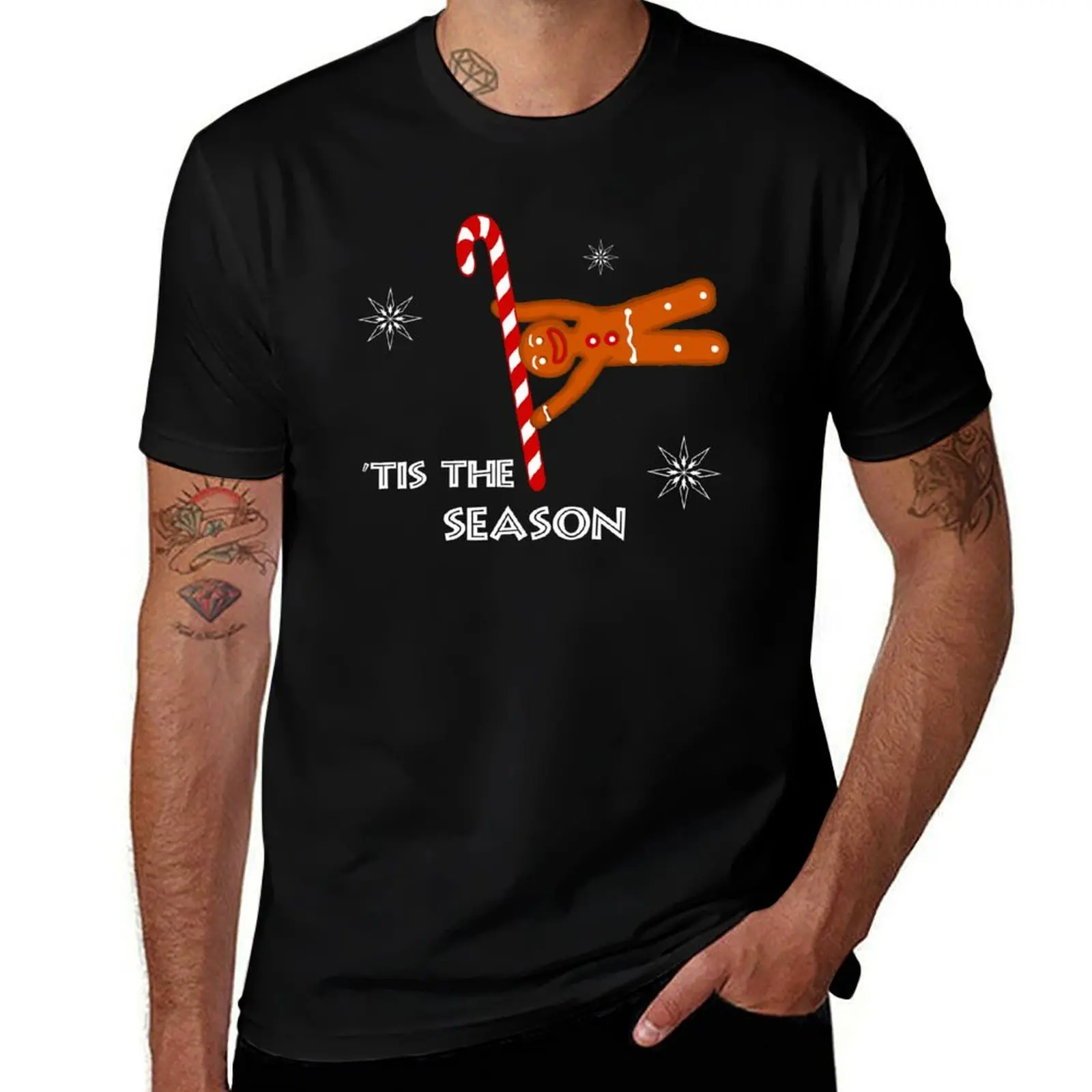 

Tis the Season for pole acrobatics T-Shirt man t shirts graphic man t shirt cotton T-Shirt