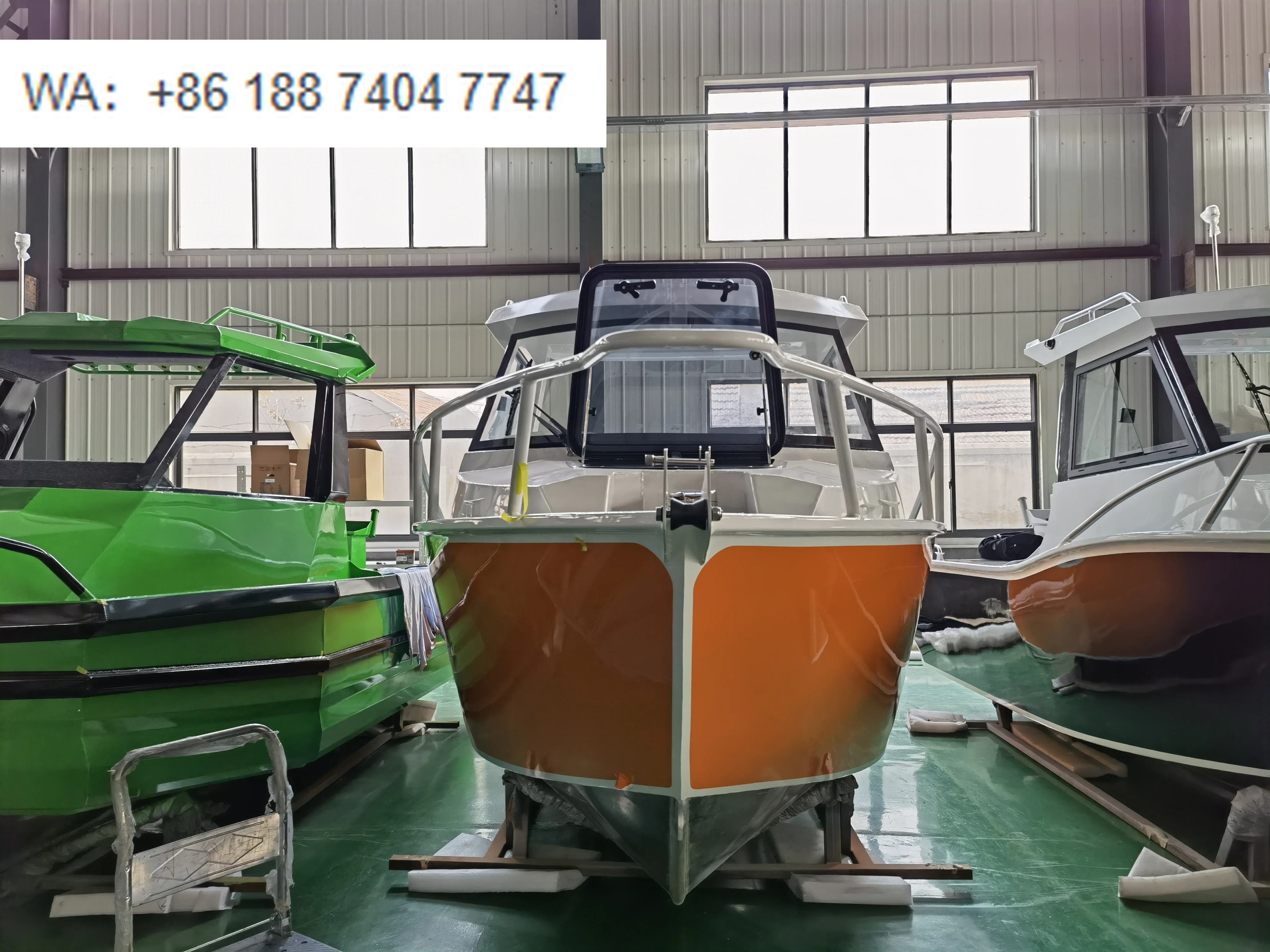 See King Canada Luxury Sport Yacht Fishing Boat Aluminum Outboard High-Speed Passenger for 6 People Australia New Zealand