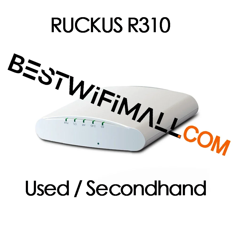 RUCKUS NETWORKS R310 901-R310-WW02 901-R310-EU02 901-R310-US02 ZoneFlex WiFi AP Dual-Band 802.11AC Titik Akses Nirkabel 2x2:2
