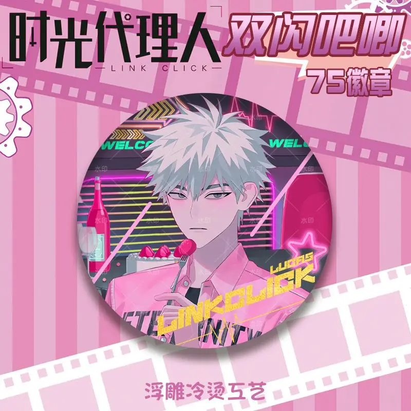 Броши в стиле аниме «Клинк Чарльз Фелликс», милый значок, куртка, джинсы, булавка с лацканами, коллекция подарочных аксессуаров, значок, брошь, орнамент