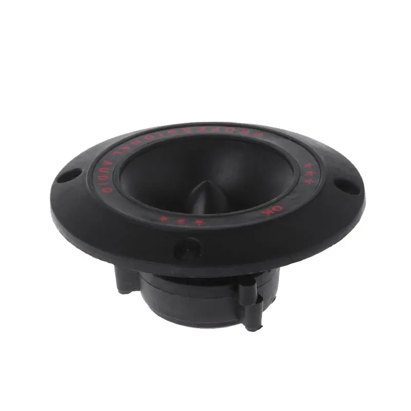 2 Pieces Speaker Horn Bullet Tweeter Speakers PA/DJ Tweeters 82mm Hole Diameter DIY Audio Accessories Spare Parts