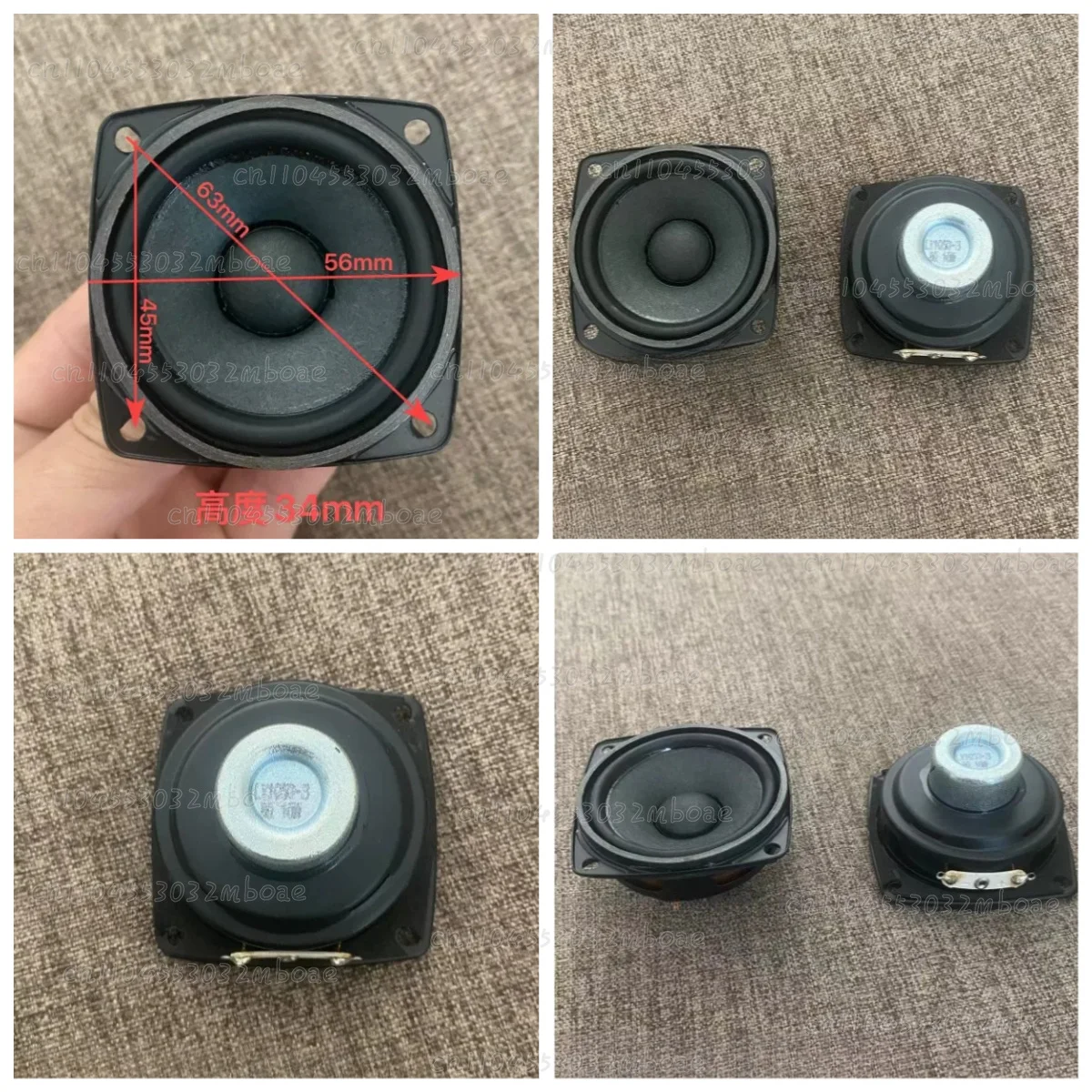 10 pcs 2 inch full range speaker 8 ohms 10w bass midrange full range speaker