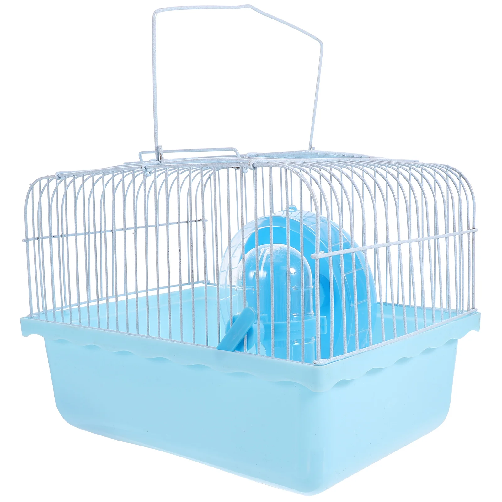 

Hamster Cage Blue Multifunction Pet Travel Carry Small Pets Supplies Suitable for Hamsters Rats Chinchillas