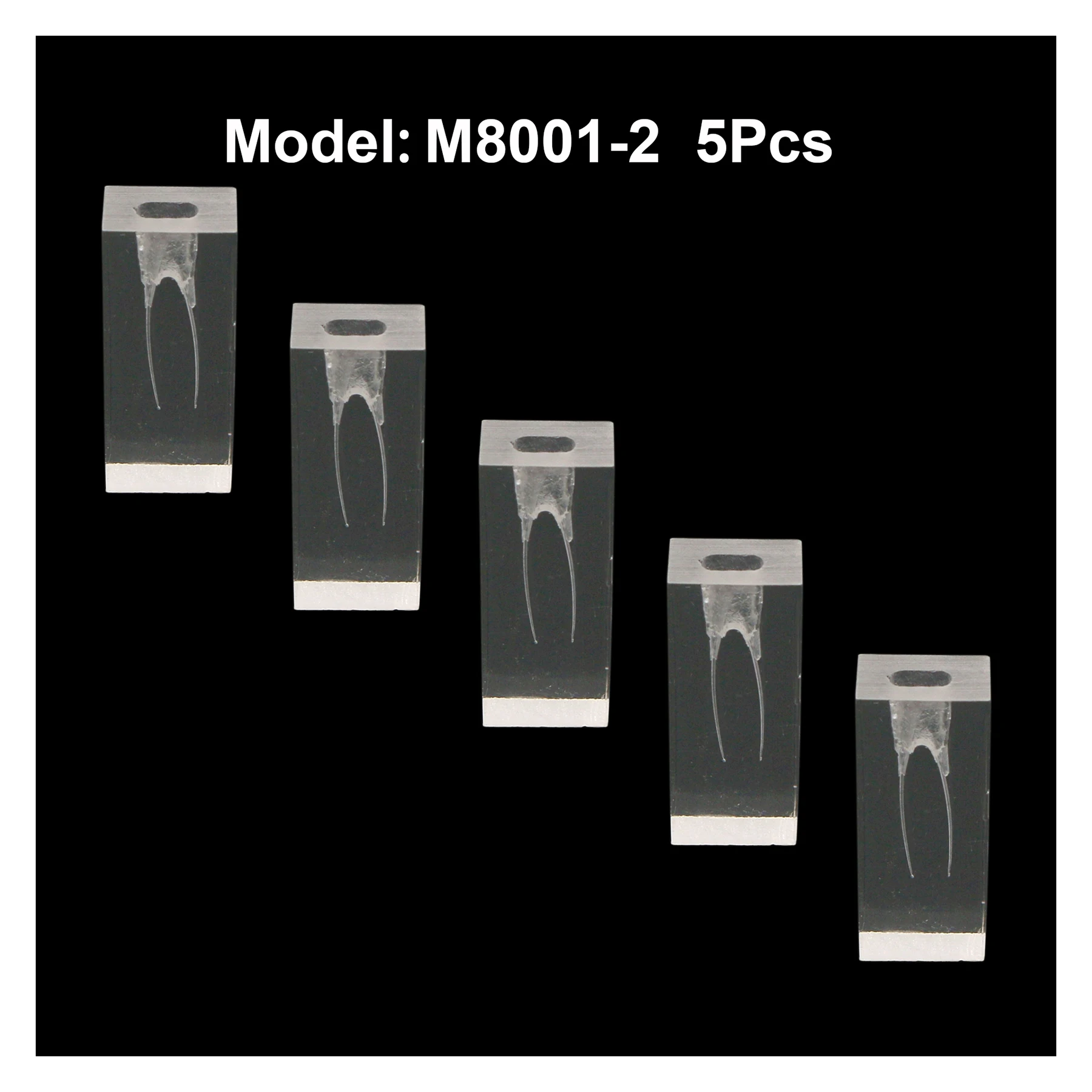 

5Pcs Dental Endodontic Endo Training Block Teeth Model Endodontic 2pcs Root Canal Model M8001-2 For Rotary Files Practice Study