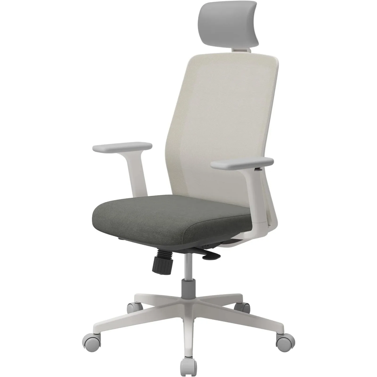 US T40 SE Ergonomic Office Chair : Comfortable Home Office Chair for Light Users with Reclining Tilt Lock, Headrest, 3D Armrests