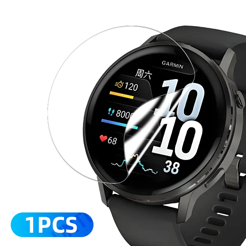 Screen Protector for Garmin Venu 4 45mm 41mm Anti-scratch Hydrogel Film，HD Clear Full Coverage Soft Protective Film Accessories - Image 8