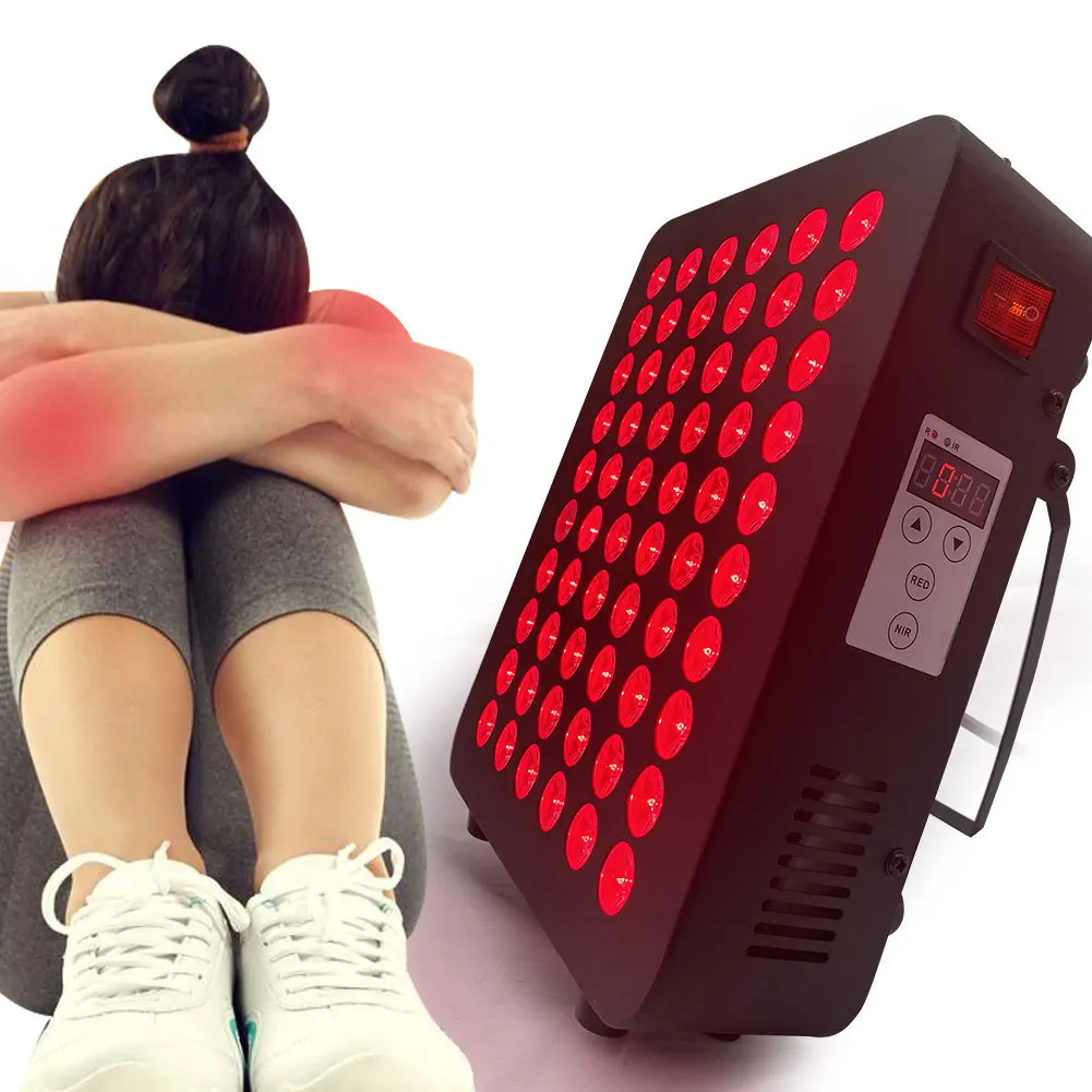 2026 Led Therapy Light Sheet Metal 300w 60 Lamps Dual Core Panel Therapy Device