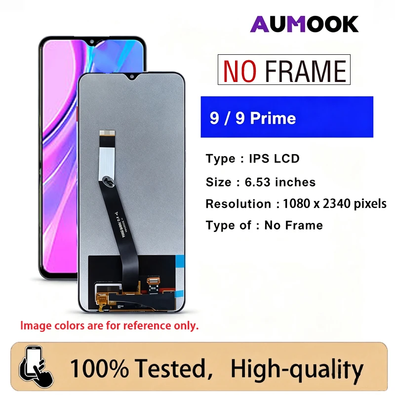 Nieuw LCD-scherm voor de Xiaomi Redmi 9 M2004J19G, 6,53 inch IPS-display, touchscreen en digitale module, geschikt voor de Redmi 9A en 9C. Vervangingsonderdelen voor reparatie.