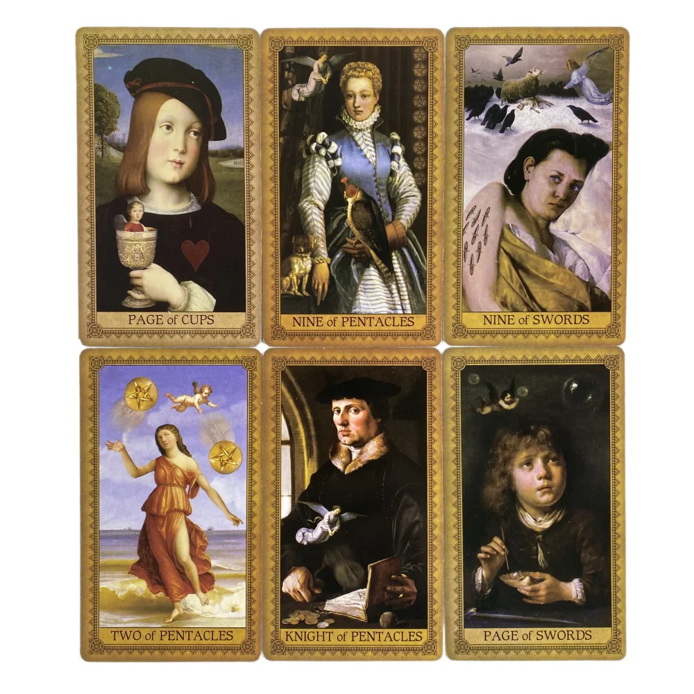 Influence Of The Angels Tarot Cards Divination Deck English Versions Edition Oracle Board Playing Table Games For Party