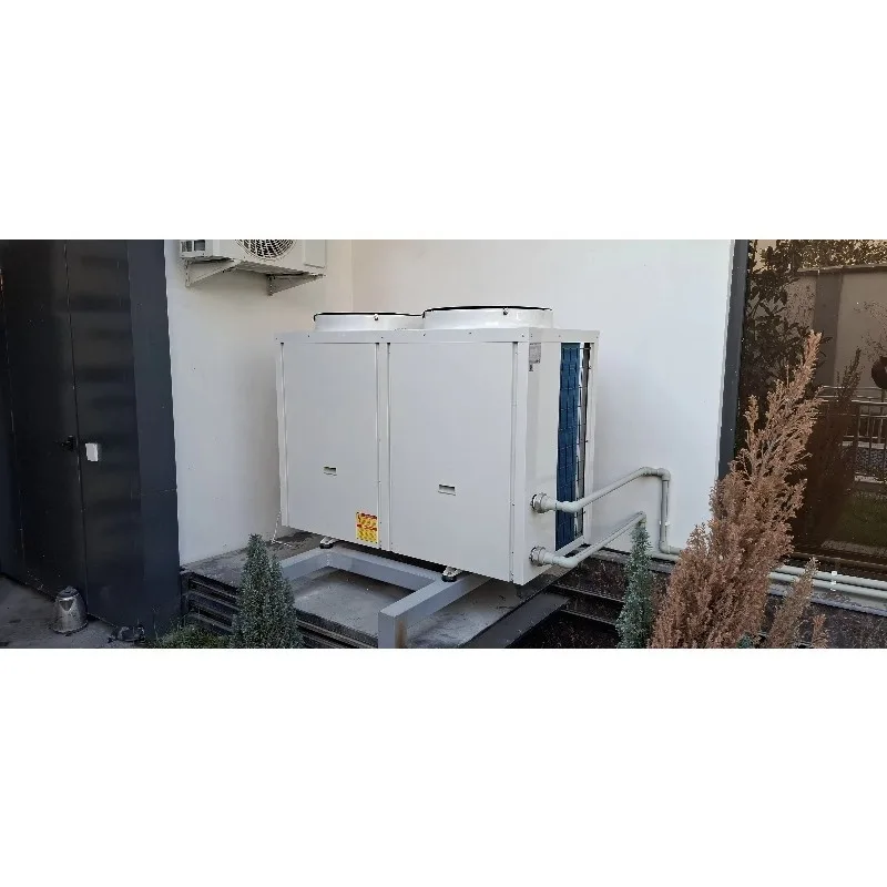 Folansi 45kW  Air Source  Heat Pump 60 Degree Outlet Water Heater with R32 Refrigerant for Hotels Outdoor Use Metal Housing