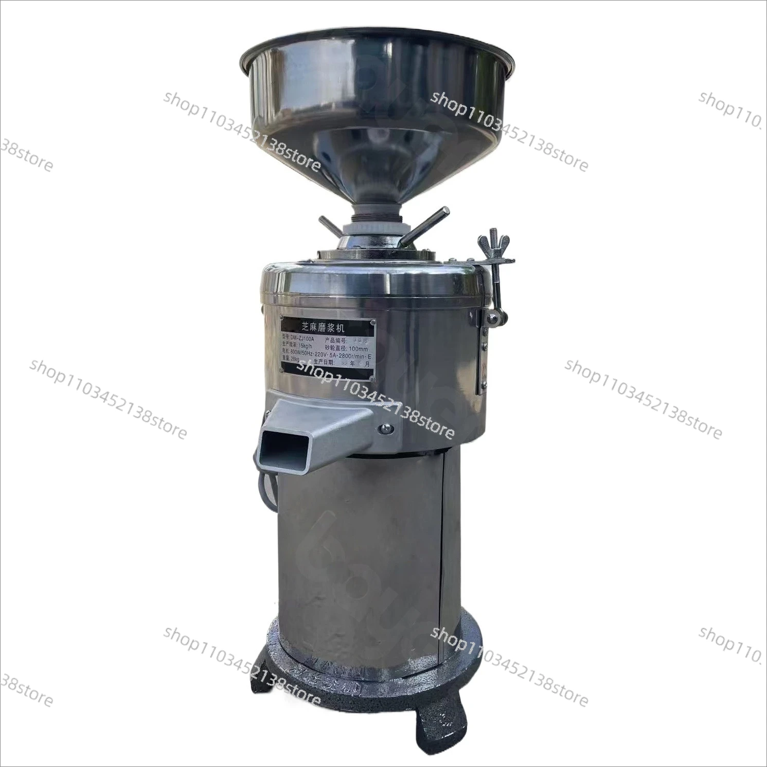 Sauce Making Machine Vertical Nuts Butter Beans Sesame Peanuts Pistachios Peanut Butter Machine Grinder