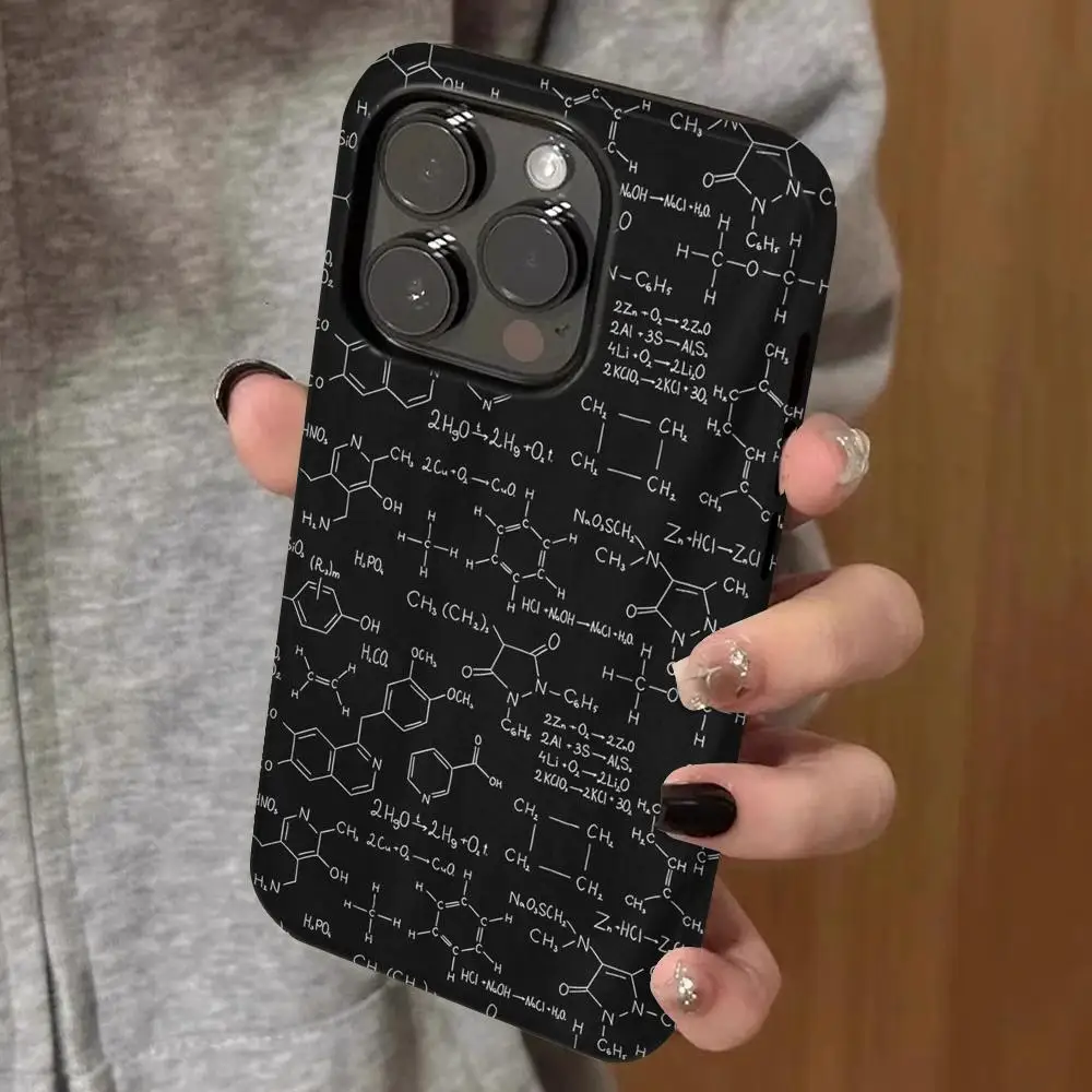 

Chemical wallpaper Phone Case Double-layered 2-in-1 Film Case For IPhone 16 15 Promax 14 13 Pro 12 11 plus Samsung S Covers