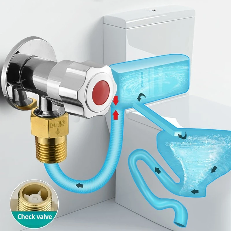 Copper One-way Check Valve 4 Points 1/2 