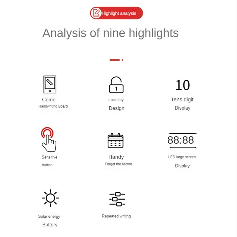 Solar Scientific Calculator With Writing Tablet Functions Engineering Financial Calculator For School Students Office
