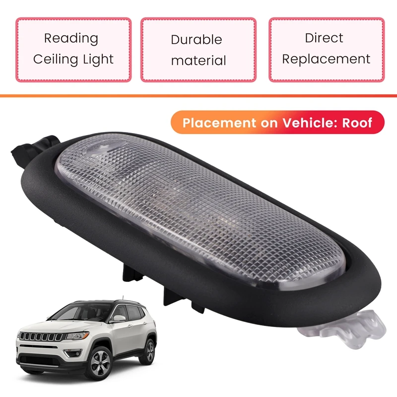 Roof Dome Light With Switch 5JG55DW1AD 5JG55HDAAD 5JG58TL2AD For Jeep Patriot Compass Chrysler Sebring Reading Map Lamp