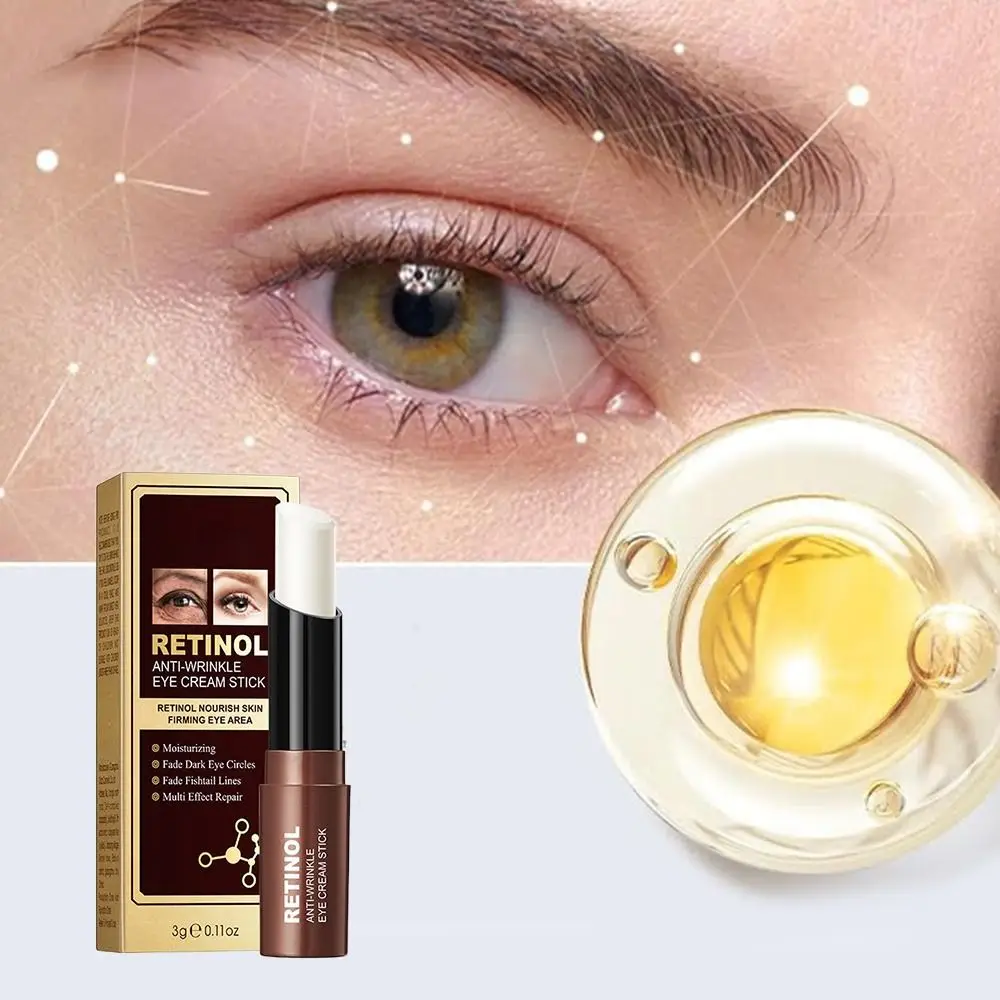 Magic Magic Retinol Eye Stick Retinol Rimuovi linee sottili e rughe Crema per gli occhi Stick Antietà Risultati rapidi