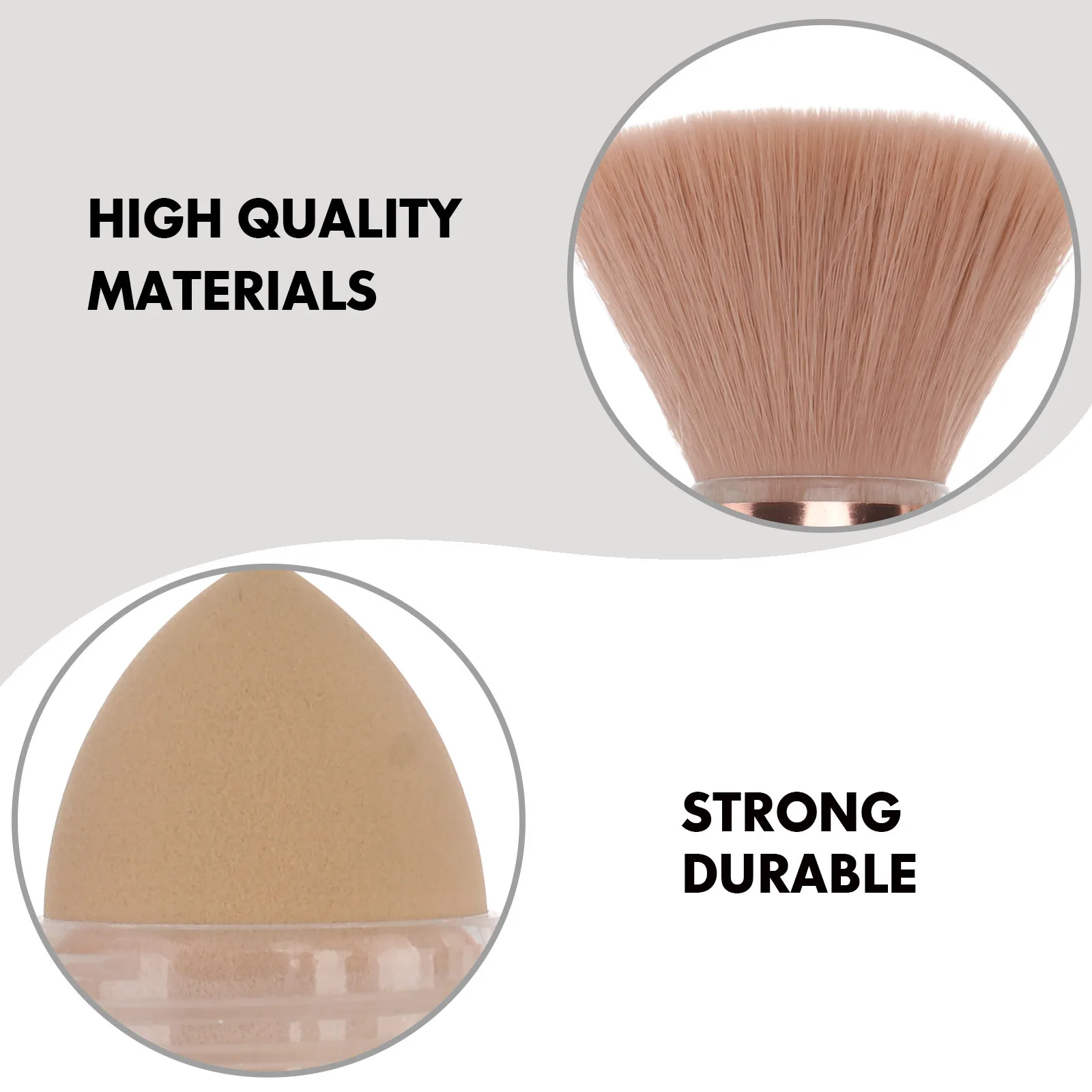 1 ชุดแปรงแต่งหน้าแบบรวม ทนทาน ชุดแปรงพกพาสะดวก อุปกรณ์แต่งหน้าที่ใช้งานได้จริง เครื่องสำอาง