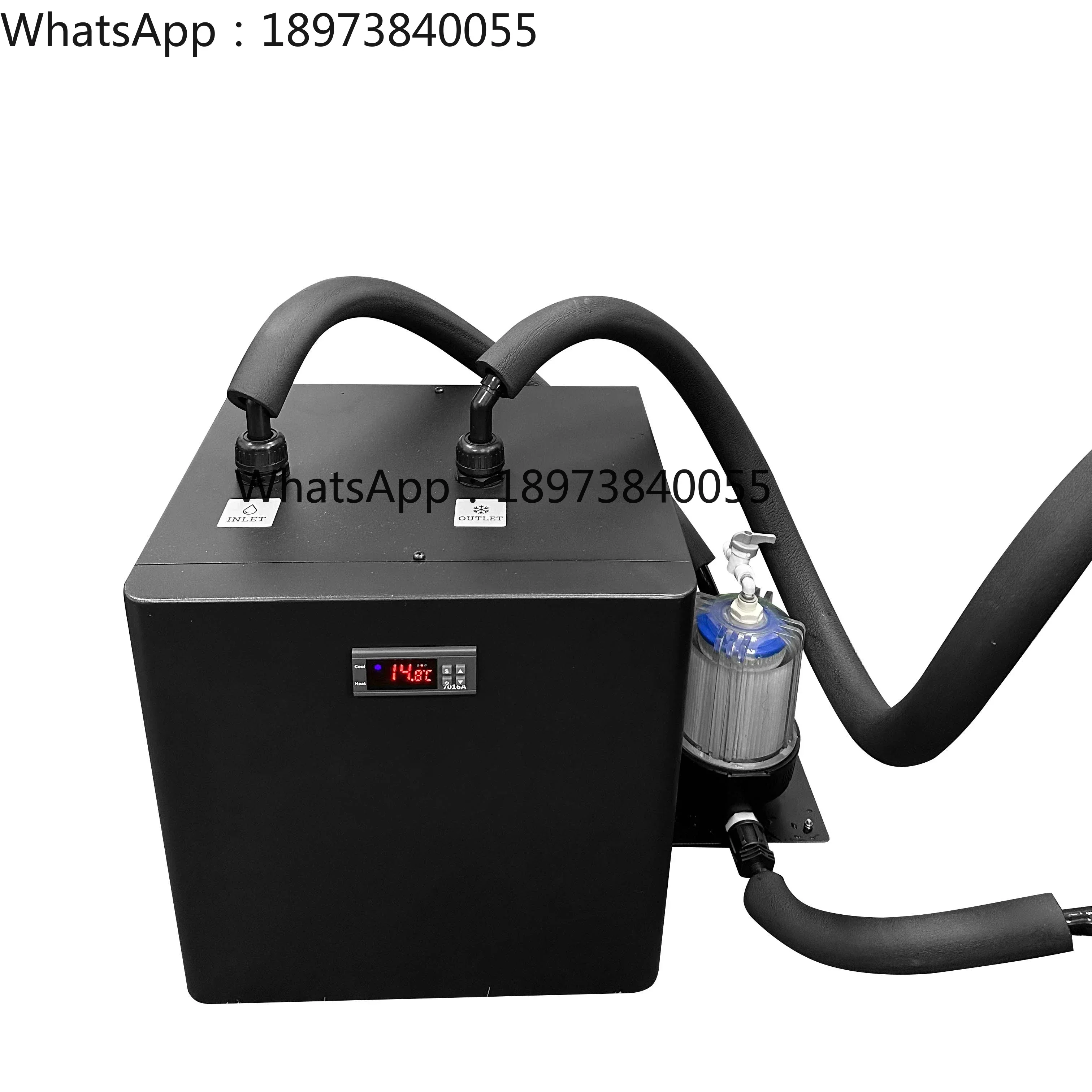 AQ-1/3HP Popular Cold Plunge Machine for Recovery Cold Water Barrel Ice Bath Tubs Chiller with Filter