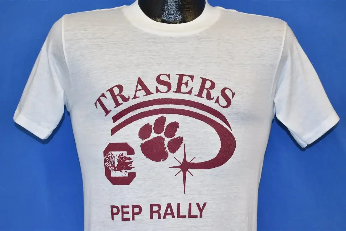 80s Trasers Pep Rally School Mascot T Shirt Extra Small