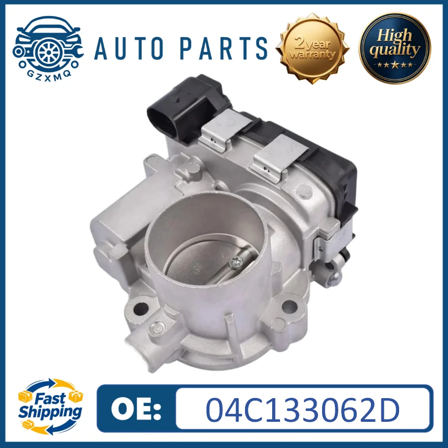 

04C133062D Engine Air Intake Throttle Body Valve For VW Polo V Up Seat Ibiza IV MII Skoda Fabia III Citigo FWD 1.0L