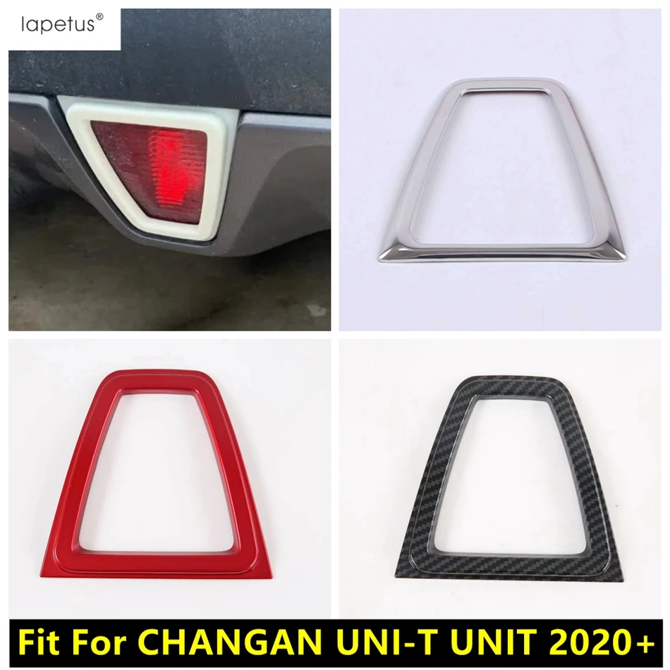 

For CHANGAN UNI-T UNIT 2020 - 2024 Car Rear Tail Bumper Lamp Light Frame Decoration Cover Trim Accessories Exterior Refit Kit