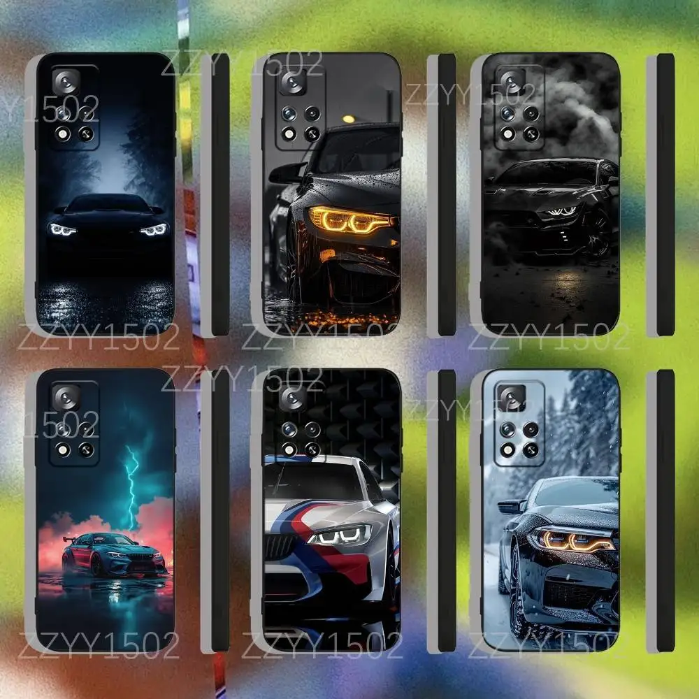 

Sport Cars B- BMWs Phone Case For Samsung S25,S24,Ultra,S20,S30,Plus,S22,S23,Ultra,Plus,5G Black Silicone Soft