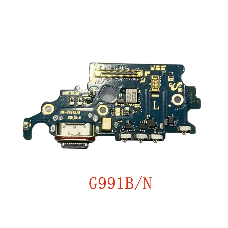 USB Charging Port Connector Board Parts Flex For Samsung S21 G991B S21Plus G996B G996U S21Ultra G998B Repair Parts