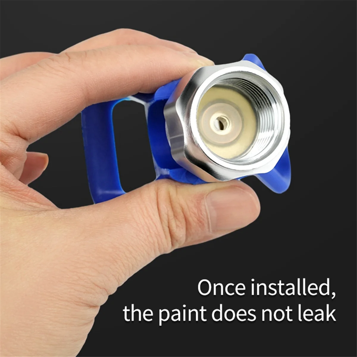 ABJY Universal Reversible Tip Gasket for Airless Nozzle Guard Seals Tip Holder Seedle for Airless Sprays