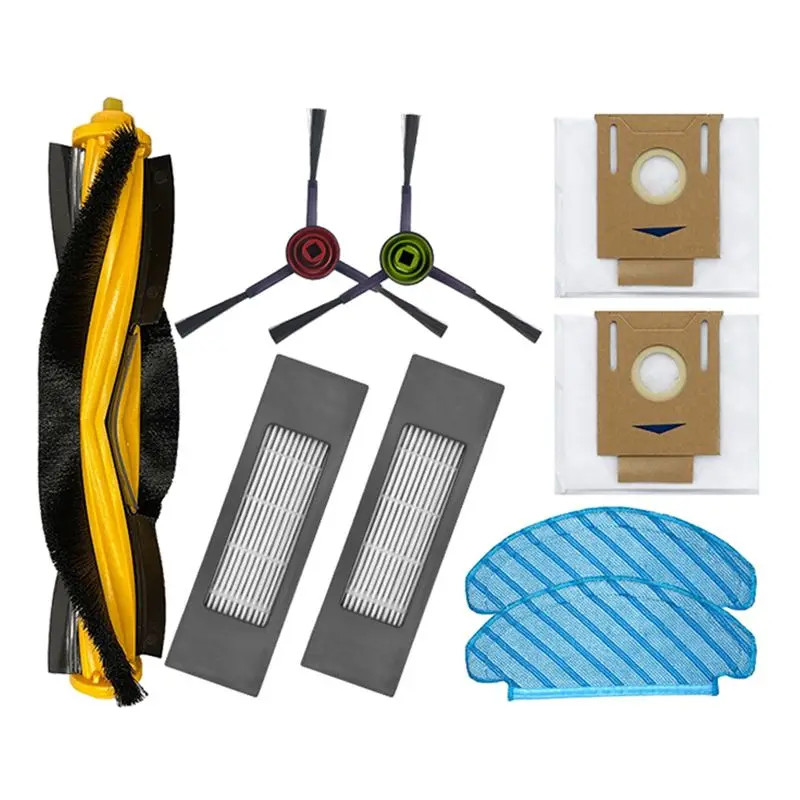 

Горячая новинка: Набор аксессуаров для ECOVACS Deebot T8 AIVI, T9 AIVI, N8 Pro AIVI, N9, N10 – основная щетка, боковая щетка, фильтр, тряпка для швабры, мешок для пыли