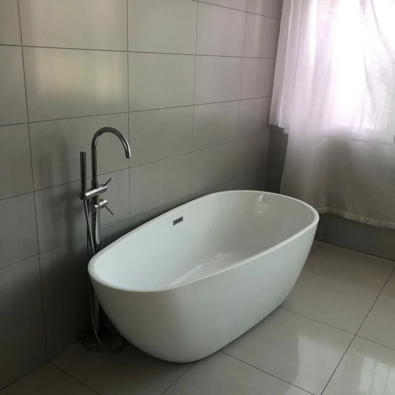 Acrylic independent integrated water drop type seamless docking, villa hotel hotel spa club SPA bathtub