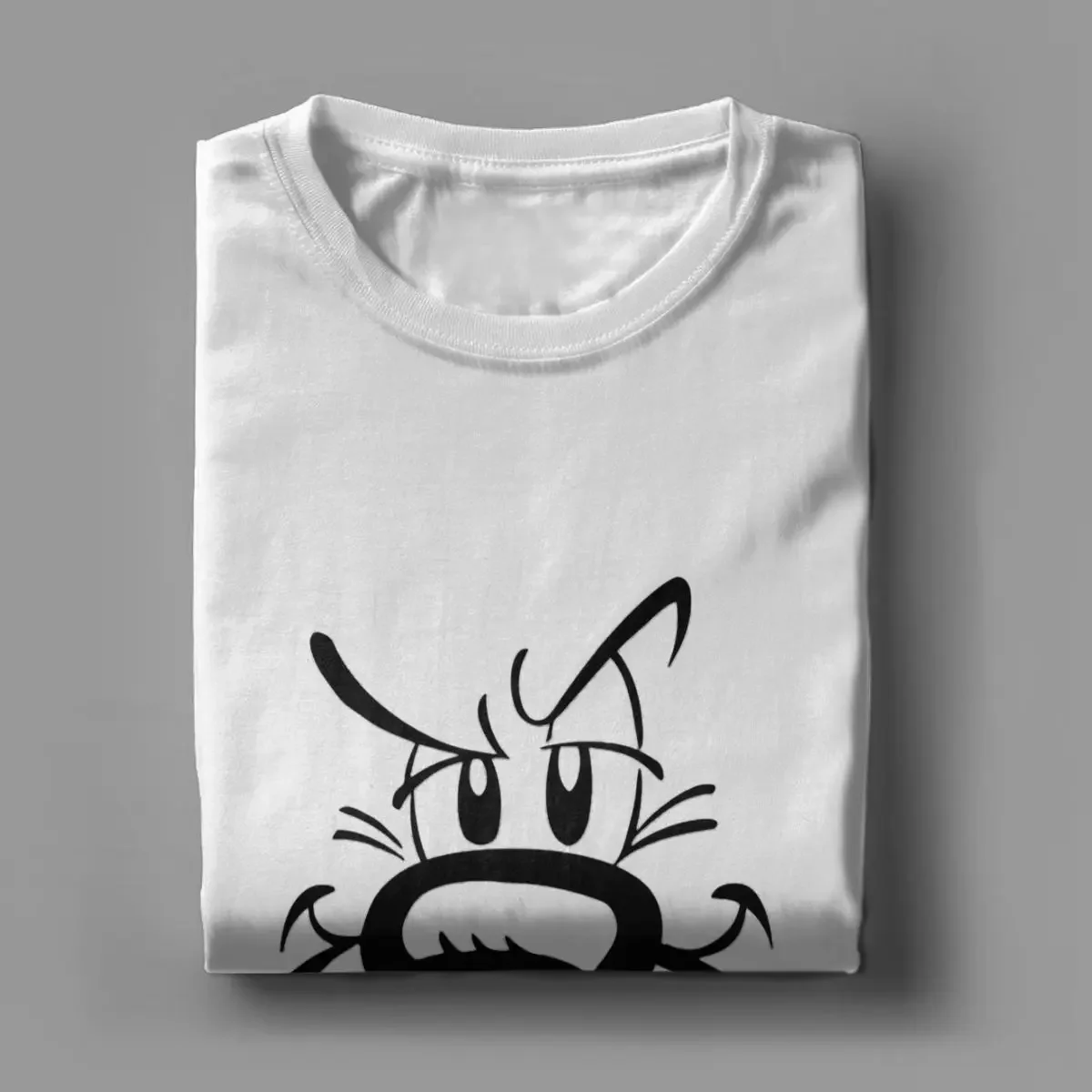 Dogmatix-الرجال والنساء أنيمي تي شيرت الكرتون ، لطيف ، فريدة من نوعها ، القطن الخالص ، المحملات قصيرة الأكمام ، النجوم ، Obelixs ، الملابس #5