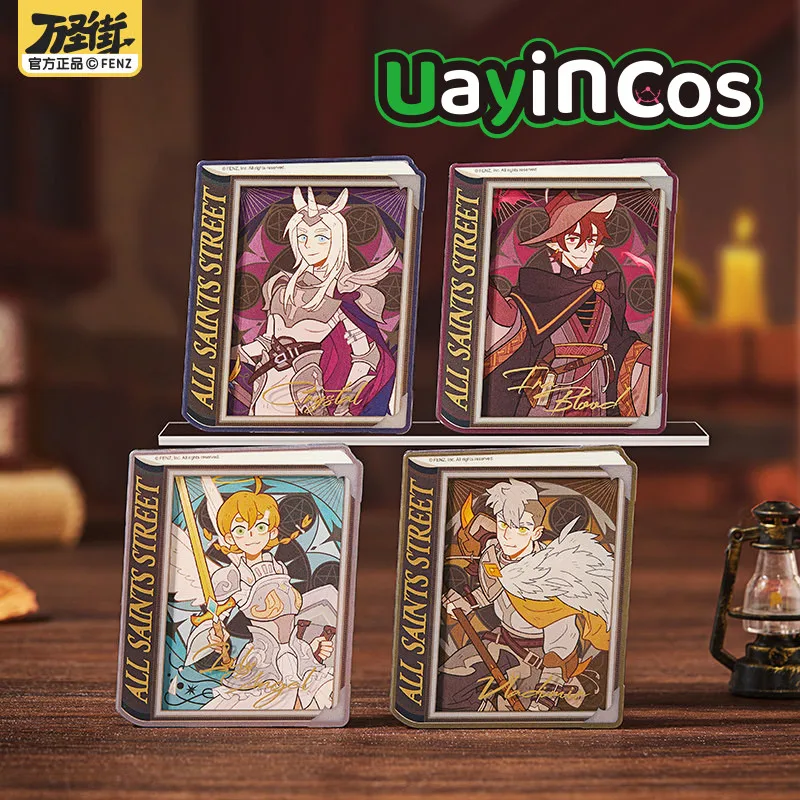 

In Stock Original All Saints Street Acrylic Fridge Magnet Ornament Accessories Anime Figure Game Toy Kids Gift Cosplay