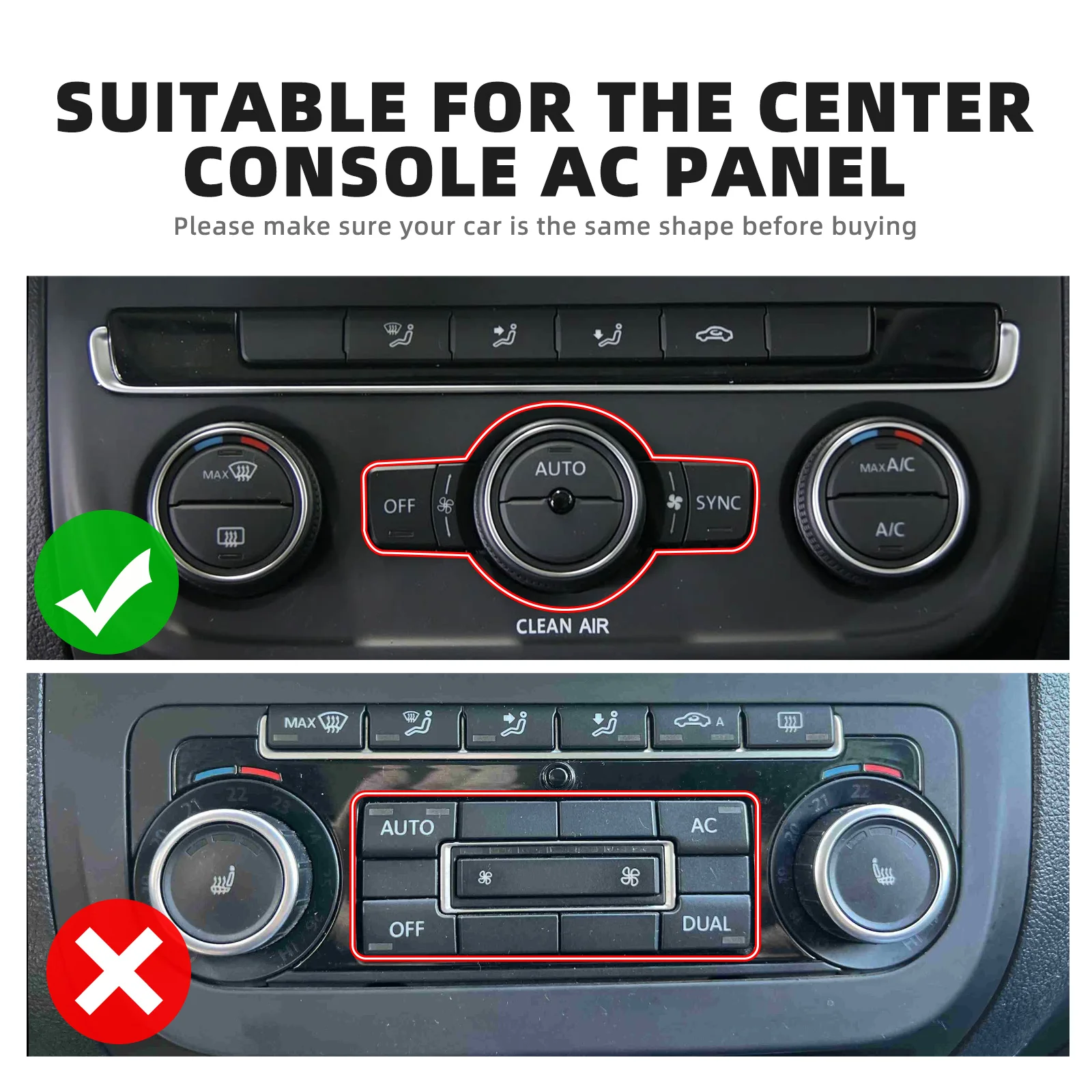 Central control AC Panel Sticker For Volkswagen Tiguan 2007 2008 2009 2010 2011 2012 2013 2014 2015 2016 Real Soft Carbon Fiber