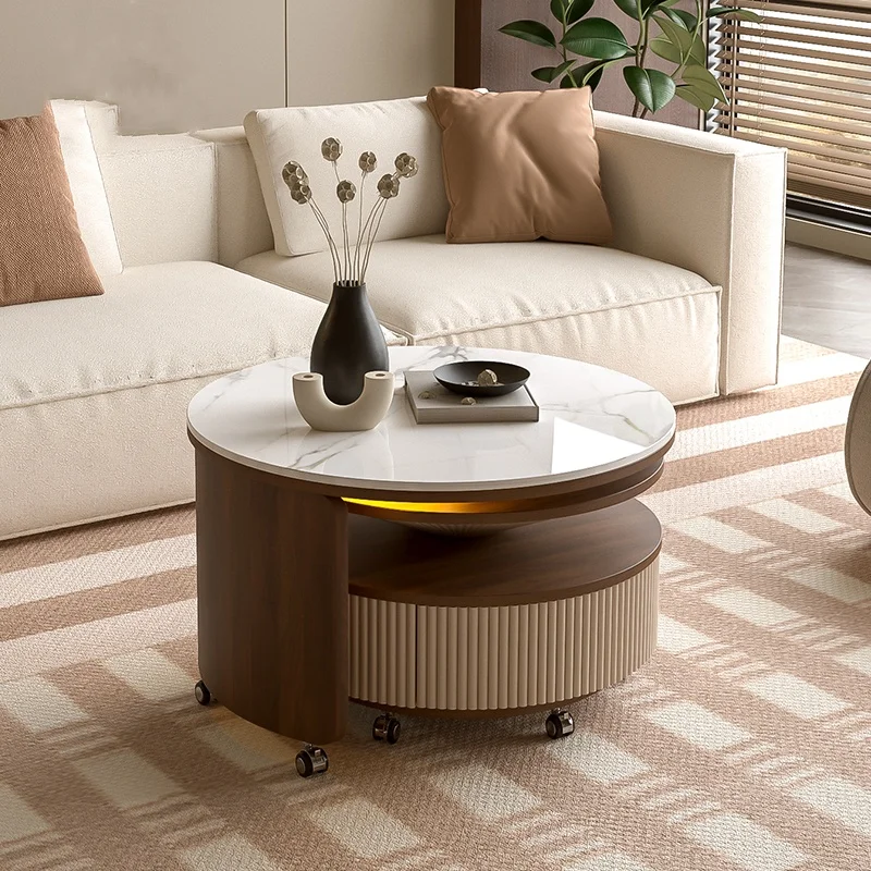 Unique Italian Coffee Table Writing Computer Mini Center Outdoor Dinner Side Table Service Kaffee Tische Chinese Style Furniture