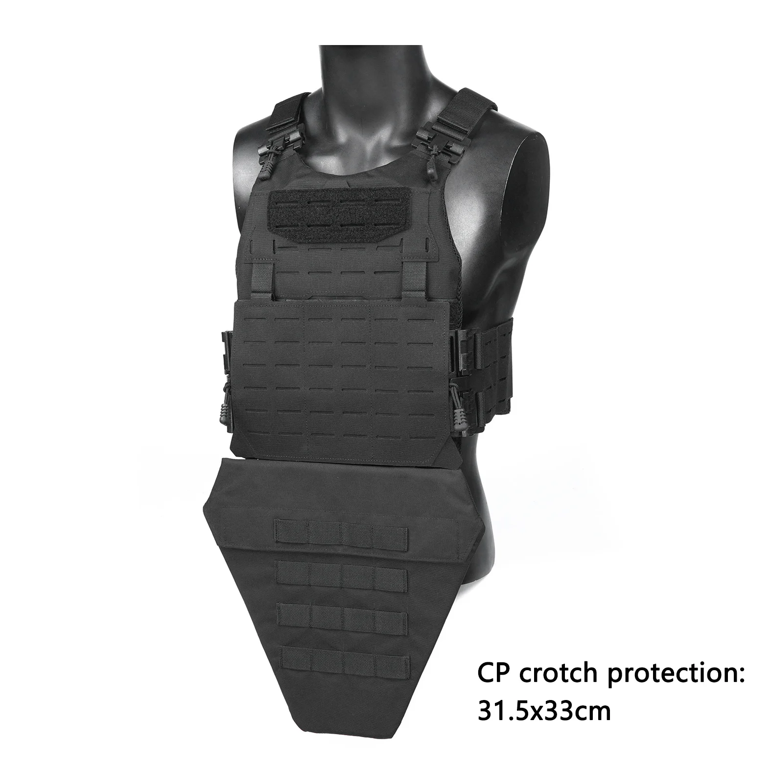 DMGear Chaleco táctico Airsoft con placa liberación rápida Molle - imagen 2